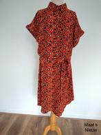 Oranje jurk met rood wit blauwe stippen maat s, Nieuw, Ophalen of Verzenden, Maat 36 (S)