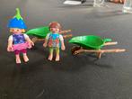 Playmobil fee met kruiwagen., Ophalen of Verzenden, Zo goed als nieuw