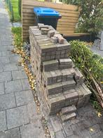 +-550 klinkers gratis!, Tuin en Terras, Ophalen, Zo goed als nieuw, Beton, Klinkers