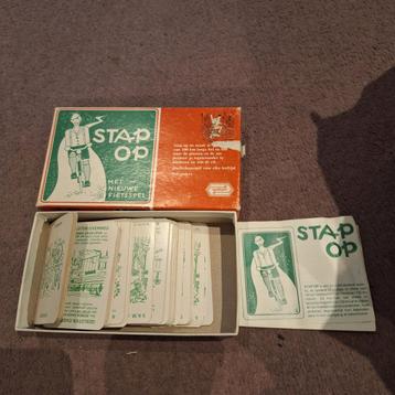 Spel Stap Op - Vintage Fietsspel (Gebruikt) beschikbaar voor biedingen