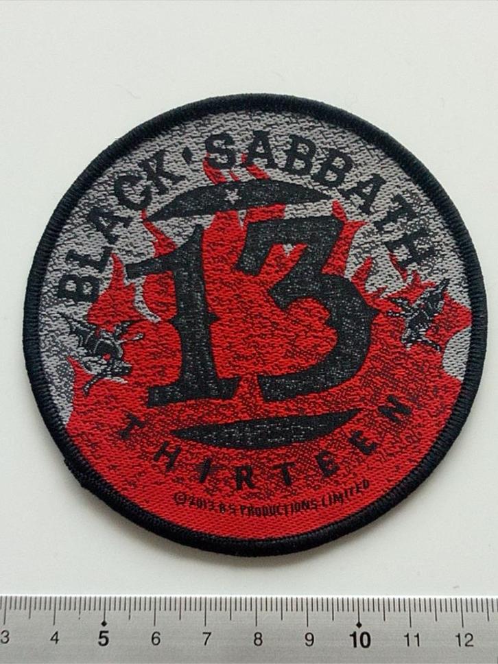 BLACK SABBATH leuke officiele patch 29 new 9.5 cm, Verzamelen, Muziek, Artiesten en Beroemdheden, Nieuw, Kleding, Verzenden
