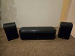 Boston Acoustics Center + 2 Achter Speakers, Ophalen of Verzenden, Gebruikt, Front, Rear of Stereo speakers, Overige merken
