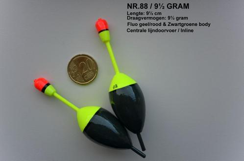 DOODAAS / SNOEKDOBBER HANDBUILT NR. 88 / 9½ gram, Watersport en Boten, Hengelsport | Roofvissen, Nieuw, Dobber of Lood, Ophalen of Verzenden