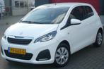 Peugeot 108 1.0 12V E-vti 68PK 3DR 2014 Wit, Auto's, Peugeot, Voorwielaandrijving, Stof, Euro 6, 4 stoelen