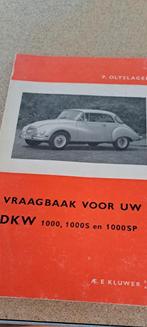 Vraagbaak DKW 1000, 1000S, 1000SP, Ophalen