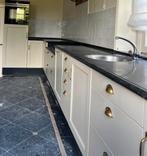 Compleet landelijke keuken met inbouw apparatuur., Ophalen, Gebruikt, Hoekkeuken, Graniet of Steen