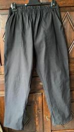 Zwarte broek, damesbroek met elastieke taille; 46; Stooker, Ophalen of Verzenden, Zo goed als nieuw, Zwart, Broek of Spijkerbroek