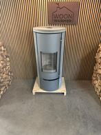 25207 Hout cv Speksteenkachel Olsberg 8kw, Huis en Inrichting, Kachels, Ophalen, Gebruikt, Houtkachel, Vrijstaand