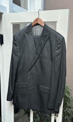 Trouwpak antraciet krijtstreep M54, Kleding | Heren, Trouwkleding en Trouwaccessoires, Ophalen of Verzenden, Zo goed als nieuw