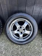 Peugeot 207 306 velgen 4x108 zomer set 7mm profiel 15”, Auto-onderdelen, Banden en Velgen, Niet ingevuld, Gebruikt, 15 inch, Banden en Velgen