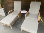 Tuin stoelen, Huis en Inrichting, Ophalen, Kunststof, Gebruikt, Twee
