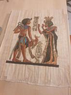 papyrus schilderij, Ophalen