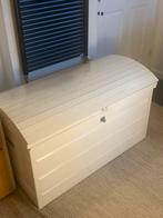 Grote witte houten opberg opslag kist - 105x62x54 cm, Huis en Inrichting, Woonaccessoires | Kisten, Ophalen, Gebruikt, 50 tot 100 cm