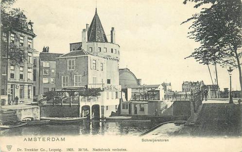 (378-291-027) Amsterdam Schreijerstoren, Verzamelen, Ansichtkaarten | Nederland, Noord-Holland, Ophalen of Verzenden