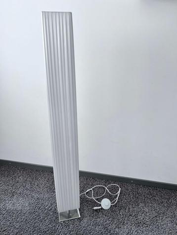 Vloerlamp wit Lindby, textiel, metaal, 120cm  beschikbaar voor biedingen