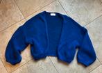Kobalt blauw gebreid vest Lvcilia, Ophalen of Verzenden, Zo goed als nieuw, Blauw
