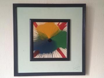 Abstract schilderijen beschikbaar voor biedingen