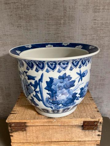 Vintage bloempot Delfts blauw M24, i.z.g.s. beschikbaar voor biedingen