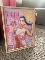 Dia lipa 30c40 incl lijst art, Ophalen of Verzenden