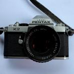 Pentax K2 - Klassieker uit de jaren ’80 met 3 Pentax-lenzen, Ophalen of Verzenden, Gebruikt, Spiegelreflex, Pentax