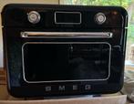 SMEG vrijstaande combi stoomoven en airfryer  Zwart, Witgoed en Apparatuur, Ovens, Zo goed als nieuw, Oven met grill, Vrijstaand