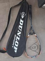Dunlop squash racket volwassenen, Sport en Fitness, Squash, Ophalen of Verzenden, Gebruikt, Racket, Met hoes