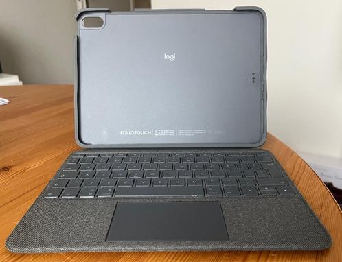 iPAD toetsenbord iPad Air 2020, Computers en Software, Tablet-hoezen, Zo goed als nieuw, Bescherming voor- en achterkant, 11 inch