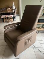 Doge Lederen Sta Op Stoel XL, Huis en Inrichting, Fauteuils, Ophalen, Minder dan 75 cm, Leer, Zo goed als nieuw