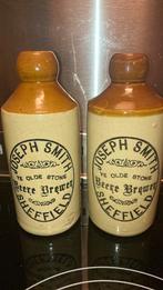 2x Bierkruikje Joseph Smith Sheffield Beere Brewer PPSTK, Verzenden, Gebruikt, Overige typen, Overige merken