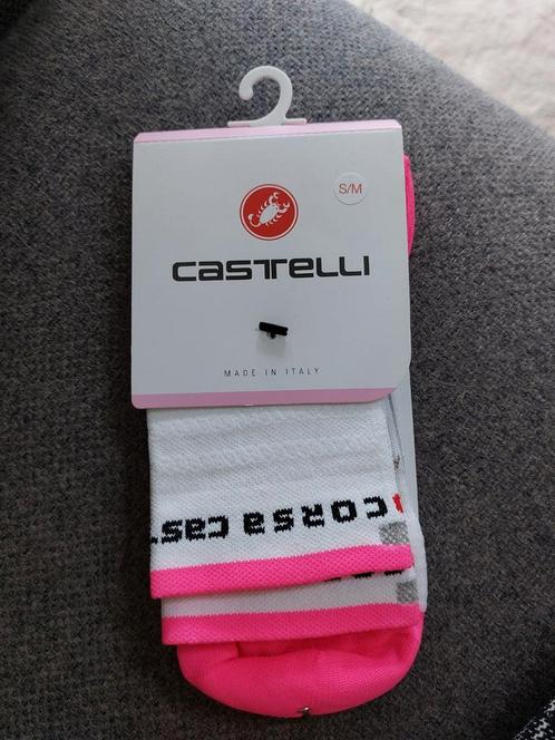 Castelli sokken nieuw maat 35/38 dames, Fietsen en Brommers, Fietsaccessoires | Fietskleding, Nieuw, Dames, Bovenkleding, Ophalen of Verzenden