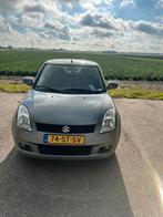 Suzuki Swift 1.3 3D 2006 Grijs /airco/keyless/trekhaak, Stof, Zwart, Origineel Nederlands, 1000 kg