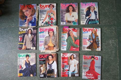 vintage '80 en '90ties Burda magazine tijdschrift patroon 12, Hobby en Vrije tijd, Kledingpatronen, Gebruikt, Overige typen, Vrouw