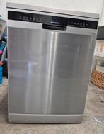 Nette zilveren Siemens vrijstaande vaatwasser SN23HI42VE/34, Ophalen, Minder dan 10 liter, Zo goed als nieuw, 85 tot 90 cm