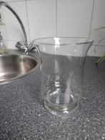 Bloemenvaas - 15cm hoog - glas - vaasje - bloemenvaasje -, Huis en Inrichting, Woonaccessoires | Vazen, Overige kleuren, Ophalen of Verzenden
