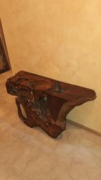 Console hardhout / Tree root console - side table, Ophalen