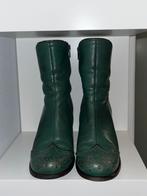 Sacha leren enkellaars zeegroen 39, Ophalen of Verzenden, Zo goed als nieuw, Zwart