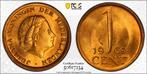 Nederland. Juliana. 1 Cent 1969 vis. PCGS MS65RD, Ophalen of Verzenden, Koningin Juliana, 1 cent, Losse munt