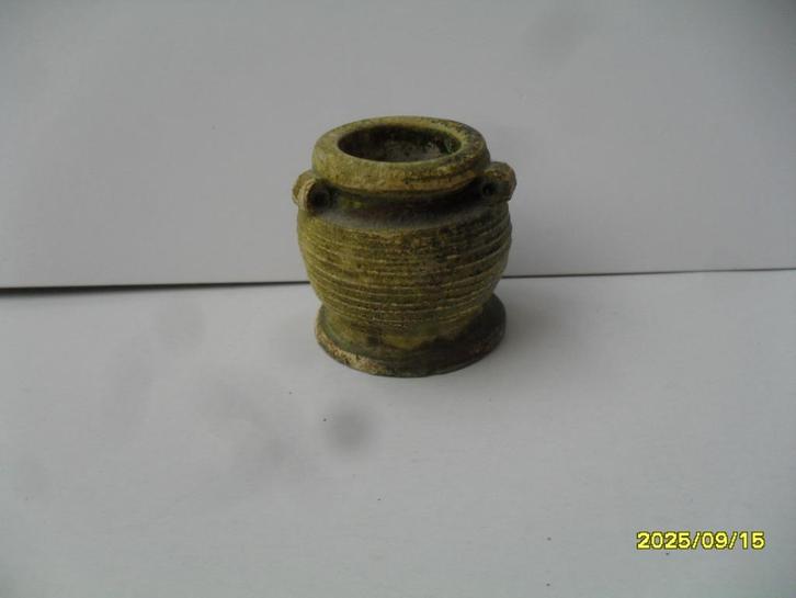 Lief, klein, oud stenen potje in zeer goede staat, Antiek en Kunst, Curiosa en Brocante, Ophalen of Verzenden