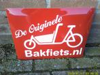 Bakfiets Cargobike,Tweewieler,Elektrisch,Hydraulische rem, Overige merken, Gebruikt, Huif, Ophalen of Verzenden