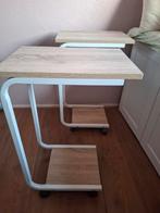 2 laptoptafels of nachtkastjes, Ophalen, Zo goed als nieuw