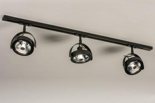 spots zwart of wit rails bed hal keuken bank gang 100cm lamp, Huis en Inrichting, Lampen | Plafondlampen, Nieuw, Ophalen