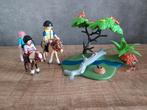 87. Playmobil ponyrit buitenrit, Ophalen of Verzenden, Zo goed als nieuw, Complete set