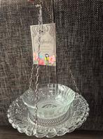 Mooie grote glazen voederkom (NIEUW), Ophalen of Verzenden, Nieuw, Eten en Drinken