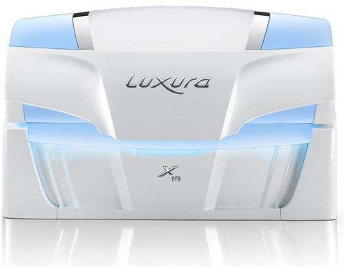 LUXURA X10 52 SLi Intensive ADMORESPHERE OCCASION, Witgoed en Apparatuur, Zonnebanken en Gezichtsbruiners, Gebruikt, Zonnebank dubbelzijdig