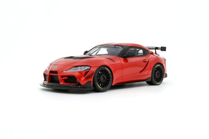 1:18 Toyota Supra GT4 Edition - 2023 - Plasma orange, Hobby en Vrije tijd, Modelauto's | 1:18, Nieuw, Auto, OttOMobile, Ophalen of Verzenden