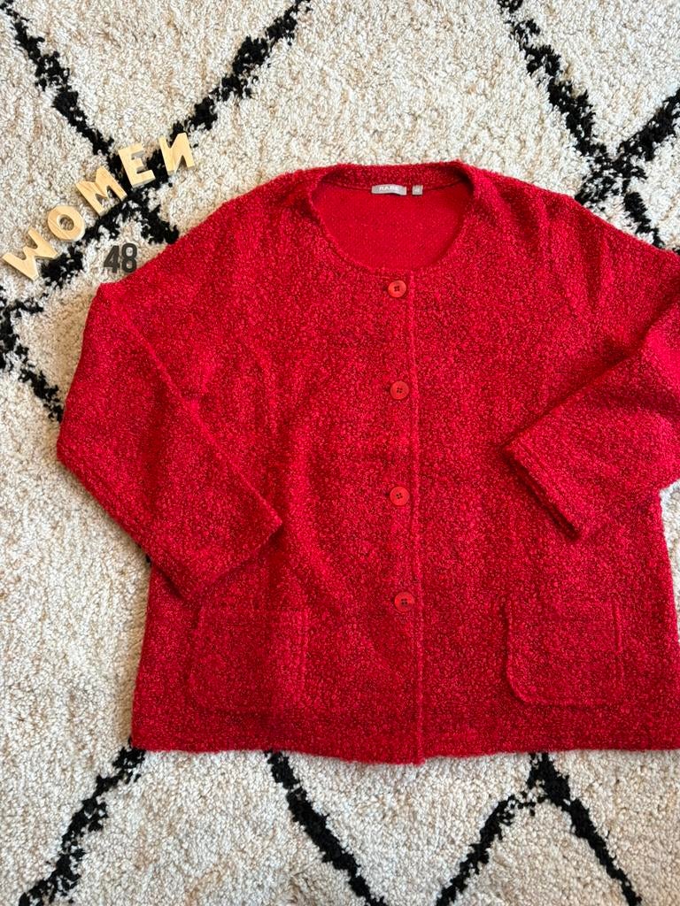 Dames Rabe mooi rood dames vest maat 48, Ophalen of Verzenden, Gedragen, Maat 46/48 (XL) of groter, Rood