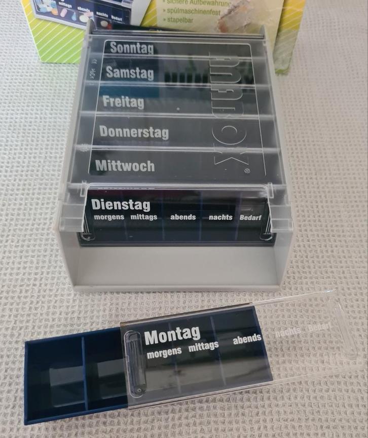 Pillendoos met dagaanduiding.Nieuw!., Diversen, Verpleegmiddelen, Nieuw, Ophalen of Verzenden