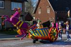 Paard met strijdwagen - Carnaval, Ophalen, Zo goed als nieuw, Feestartikel, Carnaval