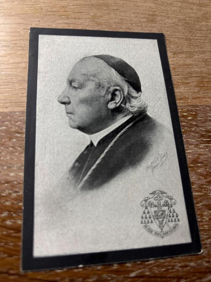 Callier Mgr Augustinus 1849 Vlissingen 1928 Haarlem Volendam, Verzamelen, Bidprentjes en Rouwkaarten, Bidprentje, Verzenden