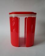Tupperware Eleganzia Vensterbus rood 1.5 liter, Ophalen of Verzenden, Gebruikt, Rood, Bus of Trommel